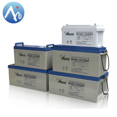 China Home Appliances Anern 12V 260Ah Gel Deep Cycle Battery for sale