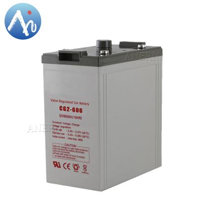 China Home Appliances Factory Wholesale 2V 600AH Long Life GEL AGM Battery for sale