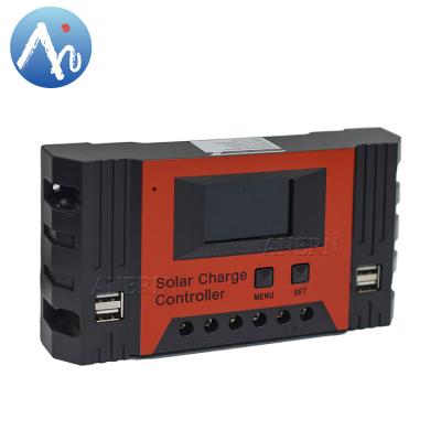 China Solar Charger Controller Anern PWM 12v 24v 48v Hybrid Solar Charger Controller for sale