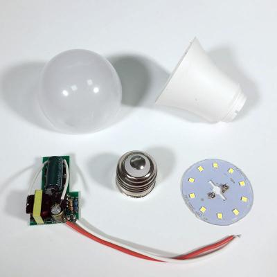 China Residential Led Bulb Kit Raw Material Parts for sale