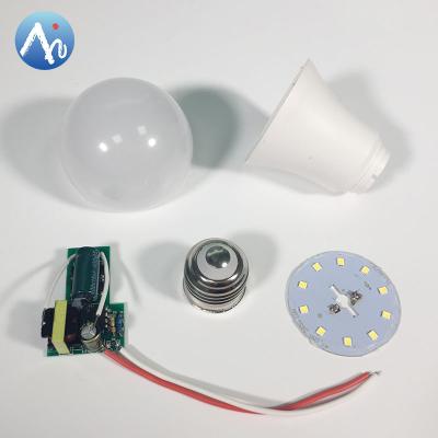 China Anern residential cheap e27 light bulb raw material high quality led lamp bulb for sale