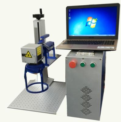 China Laser Engraving Portable Fiber Laser Marking Machine for sale