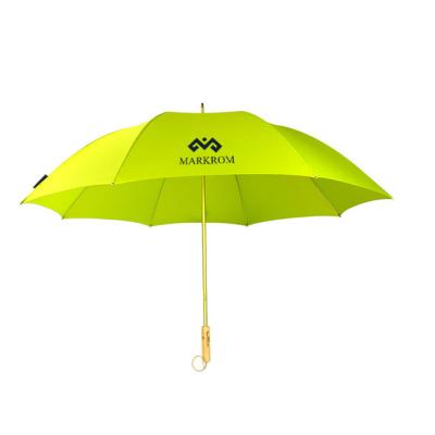 China All In 1 Green Umbrella Advertising High Quality Special Upright Umbrella With Customized Logo Printing for sale