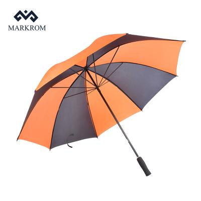 China Traditional New Products Unique Polyester Rain Golf Umbrella for sale