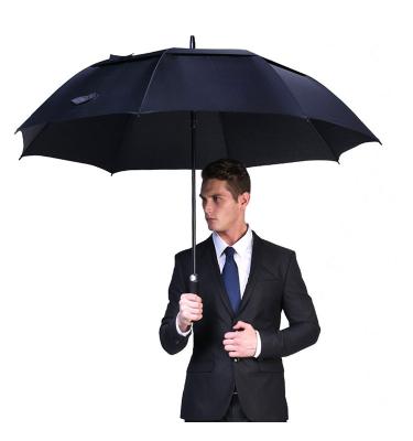 China Golf Club Canopy Double Canopy Outdoor Windproof Canopy Automatic Open Canopy Outdoor Windproof Umbrellas 2019 Blunt Double Layer 2 Golf Umbrellas Golf Umbrella for sale