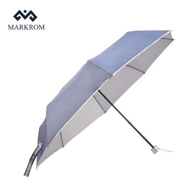 China 2021 Traditional Ribbon Coating Folding Umbrella for sale