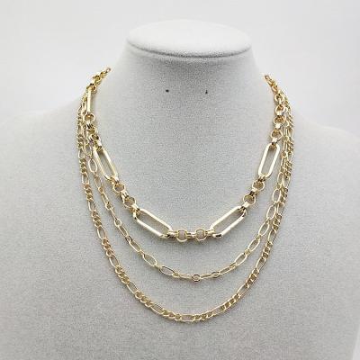 China CLASSIC Good Quality Hip Hop Accessories Style Beads Gold Necklace For Women for sale