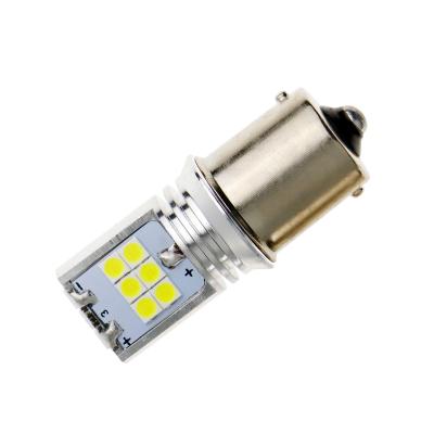 China 15 Aluminum Super Bright White Led 3030SMD 1156 P21W BA15S Auto Car Front Rear Turn Signal Lights for sale