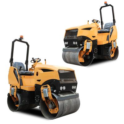 China Road Bridge Engineering Concrete Paving Professional Vibration Drum Small Vibrating Compactor Road Roller Small With CE Certificate for sale