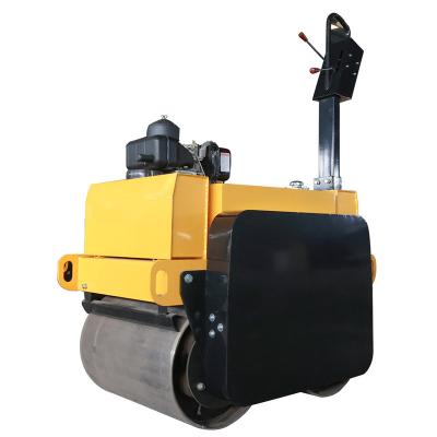 China Hotels Hot Sale New With Low Price Vibratory Manual Mini Road Roller for sale