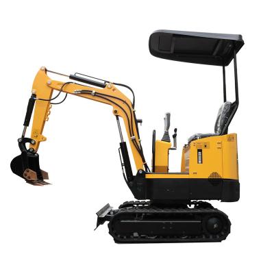 China Building Material Shops Hot Sale Wholesale 1.0ton Hydraulic Mini Excavator Euro5 Engine For Agricultural With Competitive Price for sale