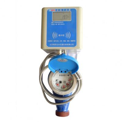 China Intelligent price radio frequency cast iron DEBIEN flow water meters multijet digital brass/nodular brass body for sale