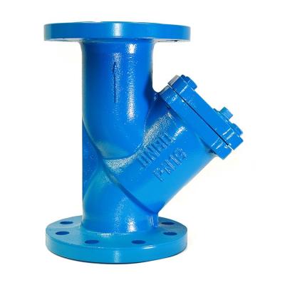 China DEBIEN General German Standard Ductile Iron Y Strainer Valve for sale