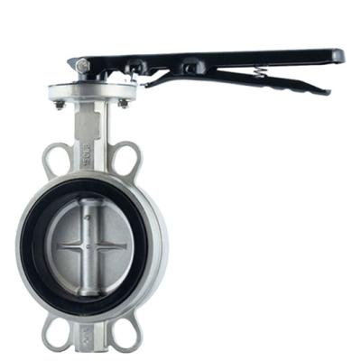 China Low price ss316 best selling general type DEBIEN Shanghai cast iron wafer butterfly valve handle flange water oil gas flange for sale