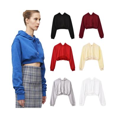 China Custom Organic Multi Colored QUICK DRY , Autumn Cotton Long Sleeve Hoodies Sweatshirts For Women for sale