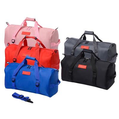 China Fashion Custom Logo Foldable Nylon, Duffle Travel Bag Women Men Folding Luggage Travel Bags Waterproof for sale