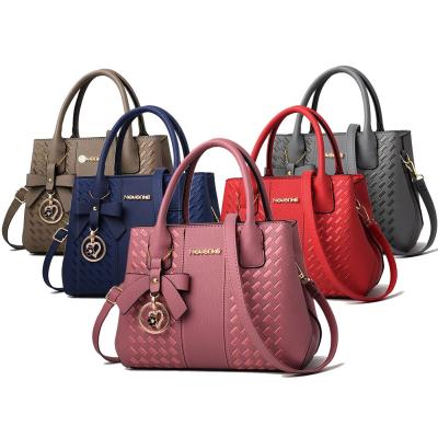 China New High Quality Style Fashion Tote Handbag Pu Leather Bags Women Handbags For Lady for sale