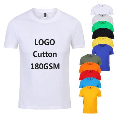 China Anti-Wrinkle T-shirts Apparel Manufacturers Custom Plain T-shirt Cotton With Logo for sale