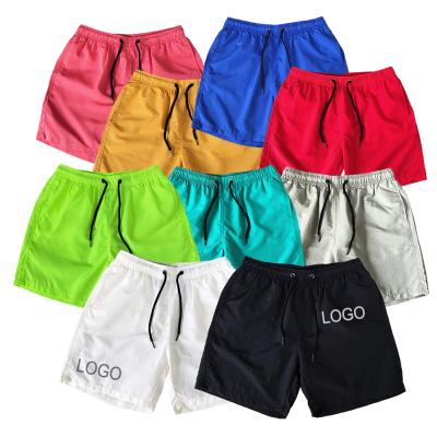 China Anti-Wrinkle Wholesale OEM Custom Logo , Running Beach Shorts Polyester Men's Running OEM Logo Custom Shorts/ Shorts for sale