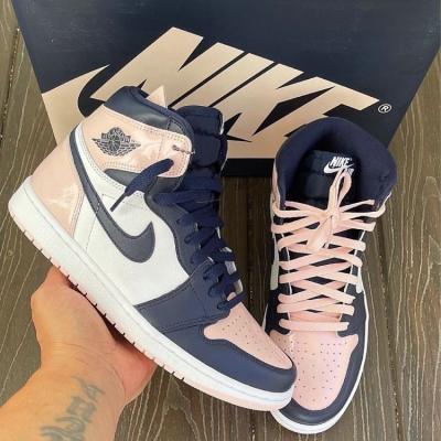 China Hot Brand Nike Air Jordan 1 Cushioning High Nike Shoes Fashion Styles Women's Sports Sneakers Outdoor Casual Basketball Nike Shoes for sale