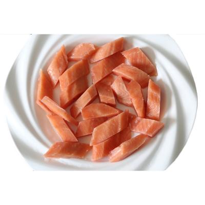 China NATURE Color Fresh Seafood Organic Pink Fish Sashimi Organic Frozen Salmon for sale