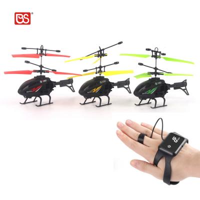 China 2In1 Helicopter Dynamic Motion Sensing Control Aircraft With Watch And Usb 3 Color Matched 210705351 for sale