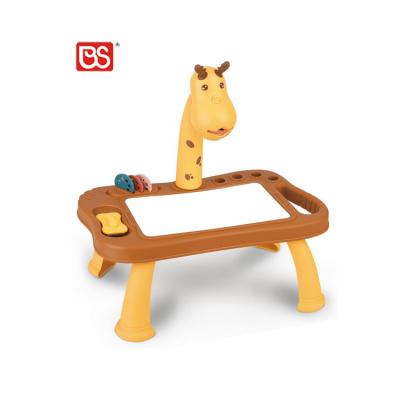 China Educational Toys For Children Deer and Dog Model Art Drawing Table Doodle Board LED Projector Children's Educational Toys for sale