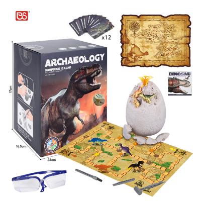 China Archeology Interactive Dinosaur DIY Toy Puzzle Game Theme DIY TOY Parent-child Dinosaur Skeleton Toys for sale