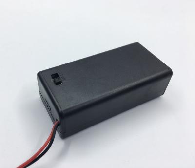 China High quality 9V ABS with cover and switch 9V ABS battery holder for sale