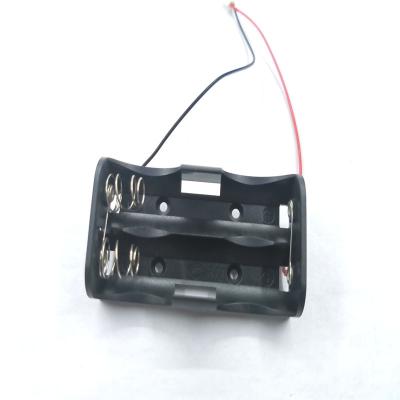 China ABS 3.7V Li-ion in Parallel Medical Instruments with Lead Wire 18650 Battery Holder for sale