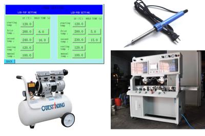 China Dos máquina de vinculación de la ETIQUETA COF LCD de la cámara CCD para el panel del LCD TV de 12 - 100 pulgadas en venta