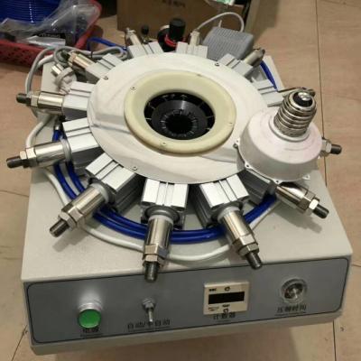 China B22 E27 Bulb Cap Punching Crimping For LED Bulb Cap Production Assembly Line for sale