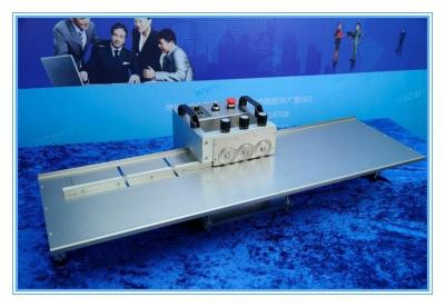 China PCB Depanelizer For SMT PCB Assembly PCB Separator With Six Circular Blades for sale