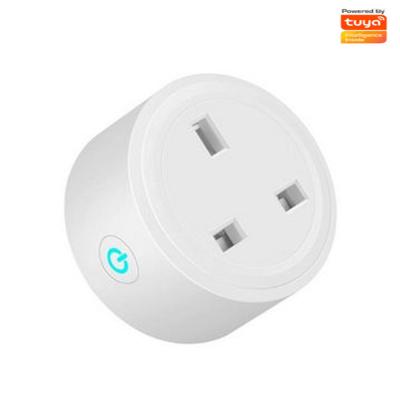 China Wi-Fi Smart Plug 13A UK 3 Pin Plug Mini Smart Socket Wi-Fi Plug UK+power Monitor,Tuya for sale