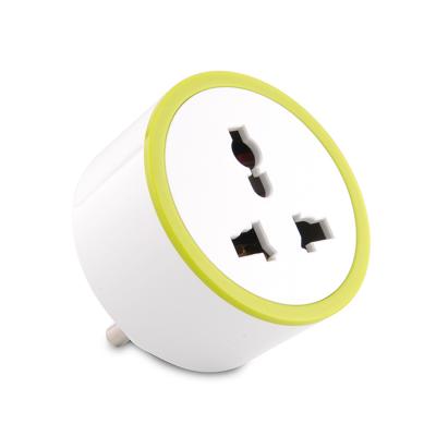 China India Standard Plug 10A Multifunctional WiFi Smart Socket Power Metering Function for sale