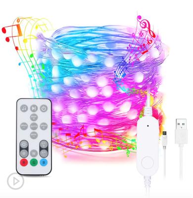 China Smart Wi-Fi Fairy Lights Strig RGBW Christmas Decor Lights LED Holiday Festive Lights Outdoor for sale