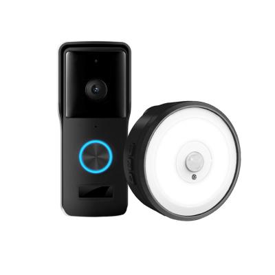 China Outdoor Battery Wi-Fi Video Doorbell Camera with PIR Night Light Door Chime(WF005-708BD) for sale