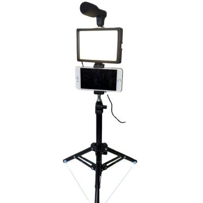 China SNN PORTABLE Microphone with Video Live Streaming Mobile Phone Holder Microphone for sale