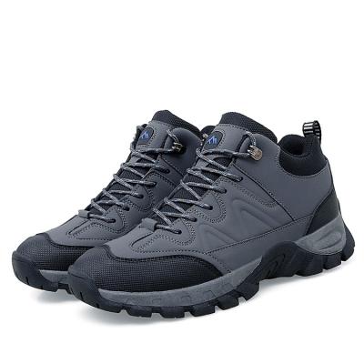 China 2021 Trend Fashion Classic Waterproof High Quality Men's Mountaineering Outdoor Sports Lace-Up Shoes for sale