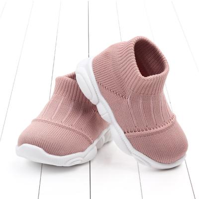 China Other factory direct sale baby soft soled casual knitted shoes non-slip baby shoes good quality for sale