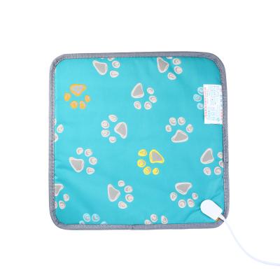 China Waterproof Safety Comfortable Electric Blanket For Pet Heating Pad Waterproof Cat Blankets Warm Bed Indoor Dog Heat Electric Heating Blanket Mat for sale