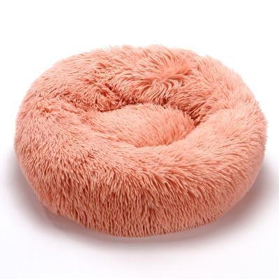 China Waterproof Dog Pet Bed Kennel Around Super Soft Cushion Mat Cat Puppy Pet Bed Puppy Supplies Long Plush Cat Sleeping Bag Winter Warm Dog House for sale