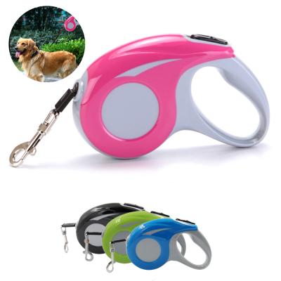 China Custom Automatic Puppy Cat Traction Rope Belt Leash 3M/5M Retractable Dog Leash for Small Medium Dogs Pet Products 3M for sale