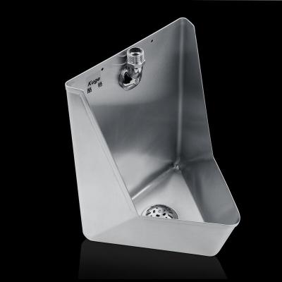 China Modern high quality male urinal stainless steel wall hung corner urinal for sale for sale