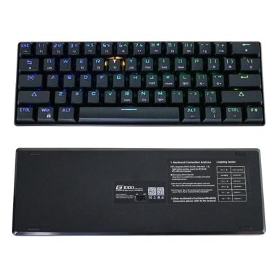 China Anti-ghosting New Arrival OEM/ODM New Arrival OEM/ODM Gaming Keyboard 61 Key RGB Mechanical Keyboard for sale