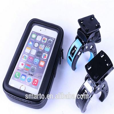 China Portable Customized Bike Motorcycle Handlebar Mount Holder Bicycle Phone Holder for sale