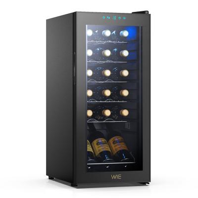 China Powerful Cooling System Durable And High Quality Wine Cooler Wine Fridge Cooler Wine Cooler Glass Door for sale