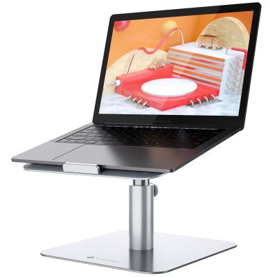 China Portable NOVOO Adjustable High Quality Considerate Design (Size) Laptop Stand Foldable Aluminum Stand for sale