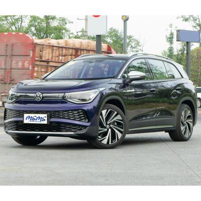 China 2022 VW id4 id6 Crozz X Electric Vehicle Total Motor Power 550KM Fast Charge Time 1-3h for sale