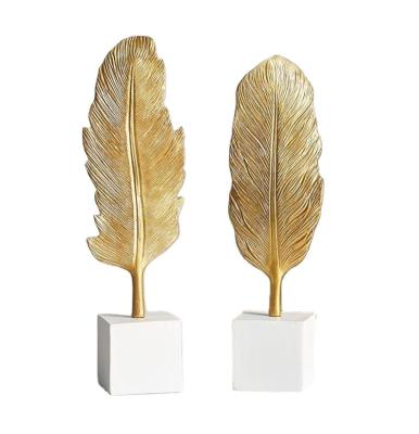 China Minimalist Monstera Leaf Gold Leaf Accents Scandinavian Home Decor for sale